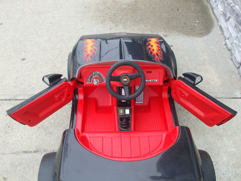 Power Wheels Super Vette 350 Battery Operated Ride-On Car for Kids Magic Cars 9