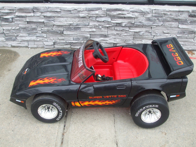 Power Wheels Super Vette 350 Battery Operated Ride-On Car for Kids Magic Cars Variant 0