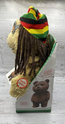 Limited Edition Talking Ted Bear with Rastafarian Dreads and Moving Mouth, 16” 2013 Magic Cars 11