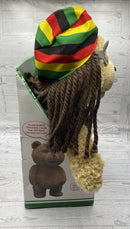 Limited Edition Talking Ted Bear with Rastafarian Dreads and Moving Mouth, 16” 2013 Magic Cars 13