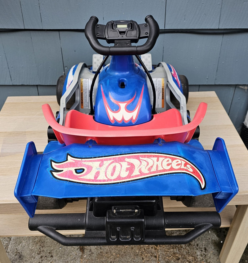 Vintage Hot Wheels Rally Kart 12V Electric Ride-On Toy Magic Cars 3