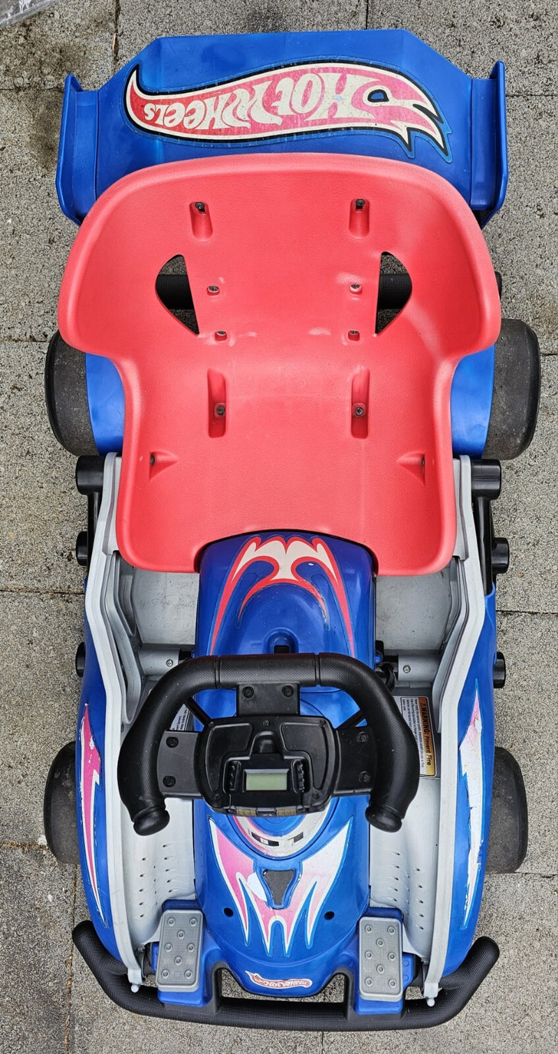 Vintage Hot Wheels Rally Kart 12V Electric Ride-On Toy Magic Cars 5