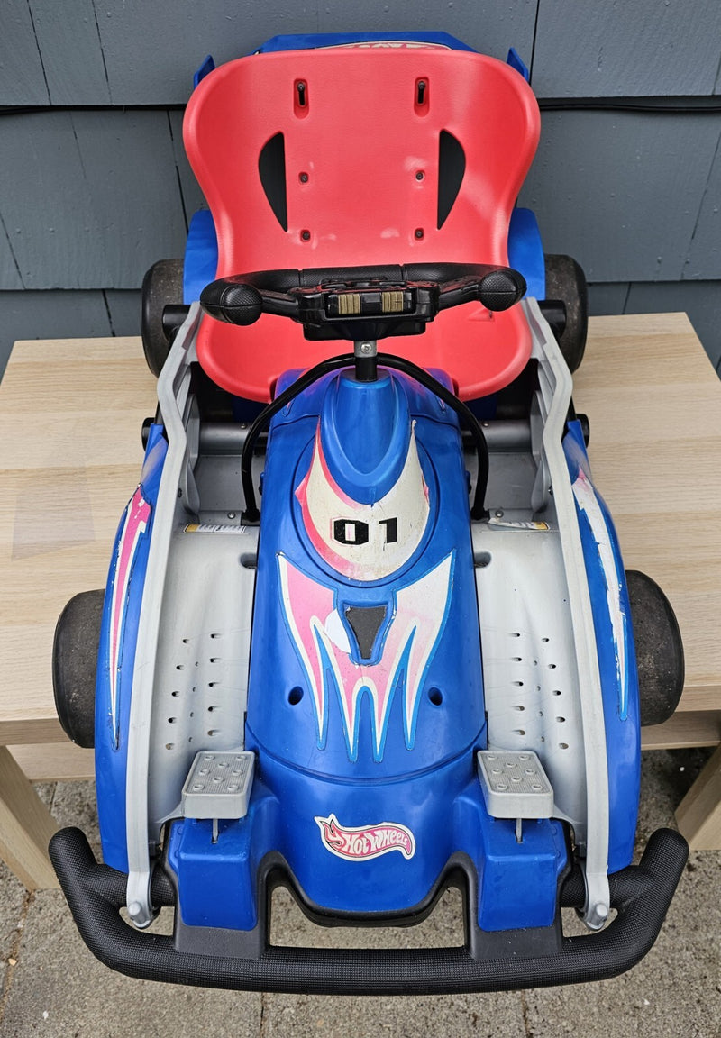 Vintage Hot Wheels Rally Kart 12V Electric Ride-On Toy Magic Cars Variant 0