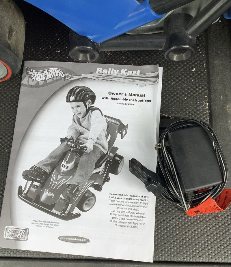 Vintage Hot Wheels Rally Kart 12V with Original Instructions Magic Cars 2