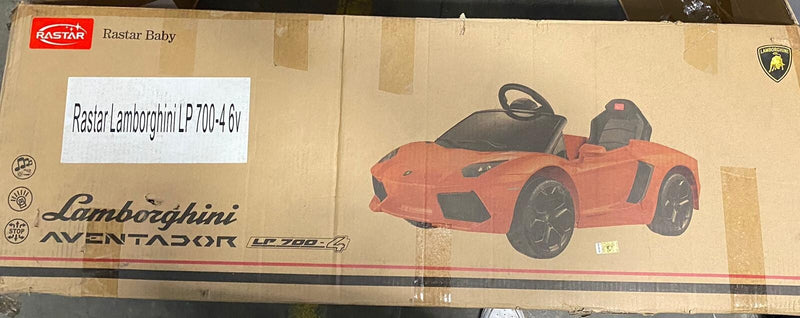 Battery-Powered Red Kids Ride-On Car Lamborghini Aventador LP700-4 Model Magic Cars 11