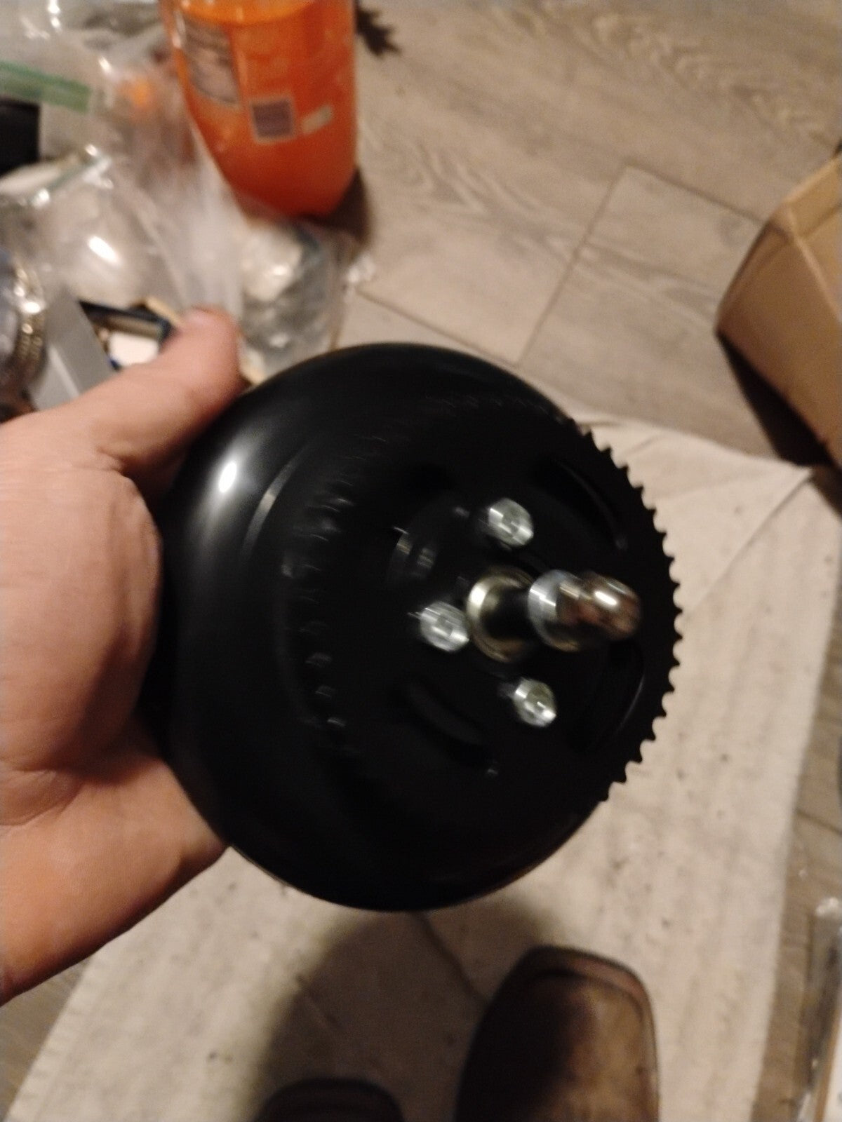 Scooter E90 V1+ Rear Complete Chain-Driven Wheel Replacement