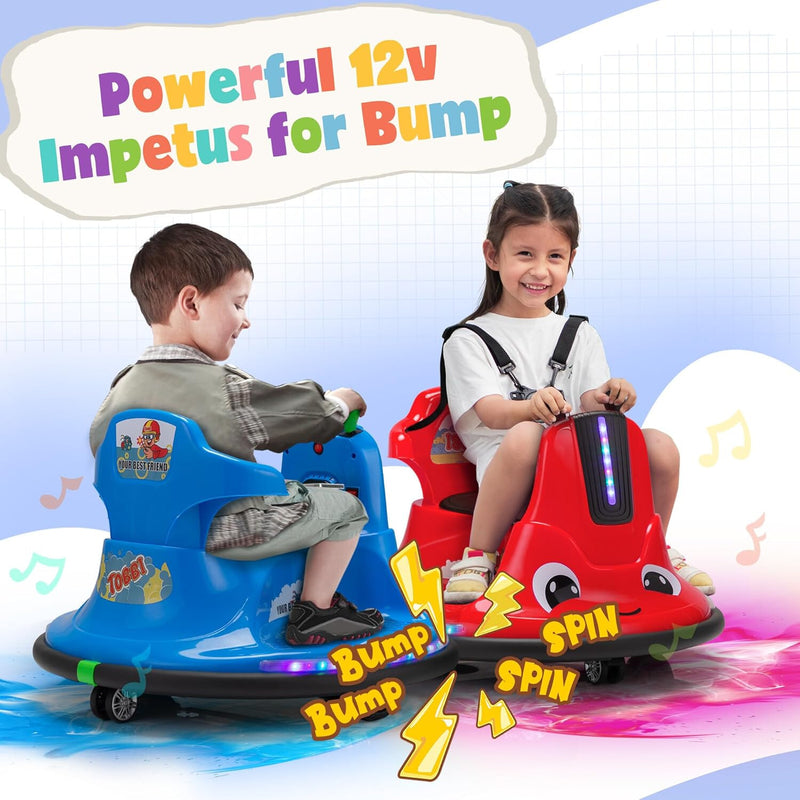 12V Electric Ride-On Snail-Shaped Toy Car for Toddlers with Bumper Protection Magic Cars 8