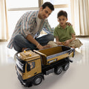 10-Channel Remote Control Heavy Duty Metal Dump Truck Toy for Boys Magic Cars 6