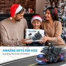 Remote Control Motorcycle with RGB Light-Up Wheels and 360-Degree Rotation Magic Cars 6