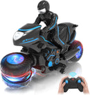 Remote Control Motorcycle with RGB Light-Up Wheels and 360-Degree Rotation Magic Cars Variant 0