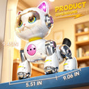 Remote Control Stunt Robot Cat Toy for Kids Ages 5-12, 2.4GHz Magic Cars 8