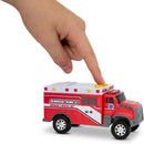 5" Tough Cab Ambulance - All Set for Exciting Adventures with Batteries Included Magic Cars 4
