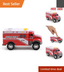 5" Tough Cab Ambulance - All Set for Exciting Adventures with Batteries Included Magic Cars Variant 0