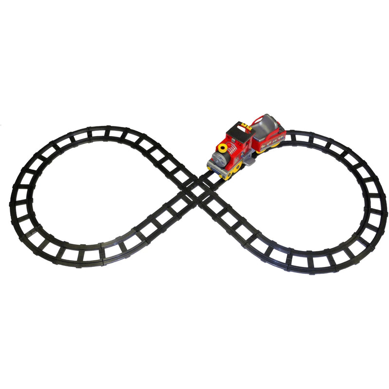 Ready-to-Play 8-Figure Conversion Model Train Track Set Magic Cars 6