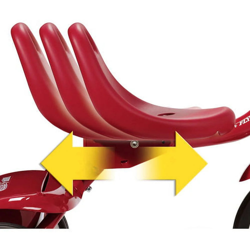 Ready-to-Ride Foldable Red Toddler Tricycle Fully Assembled Magic Cars 4