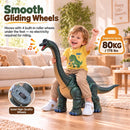 Brachiosaurus Ride-On Toy for Kids Aged 3-5, Enjoyable Push Car Magic Cars 2