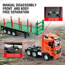 Detailed RC Logging Truck with Log Trailer for Construction Adventures Magic Cars 8