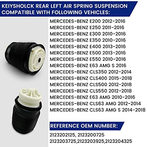 Rear Left Air Spring Suspension Bag Replacement for CLS350 CLS400 CLS500 Magic Cars 6
