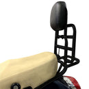 Rear Rack (Backrest, Black) for Vespa LX50 and 150 - image 3