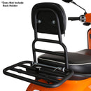 Rear Rack W/ Backrest Black for Vespa Primavera Sprint - image 3