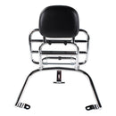 Rear Rack W/ Backrest - Chome for Vespa LX50, LX150