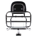 Rear Rack W/ Backrest - Chome for Vespa LX50, LX150 - image 2