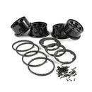 Rear Wheel Hub Beadlock Ring Set with Landing Gear for 1/5 Scale RC Cars Magic Cars 1