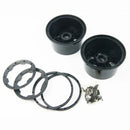 Rear Wheel Hub Beadlock Ring Set with Landing Gear for 1/5 Scale RC Cars Magic Cars 5