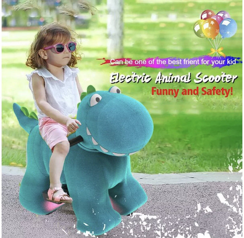 Rechargeable 6V/7A Deluxe Pony Ride-On Toy for Kids Ages 3-7 Magic Cars 1