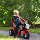 6V Rechargeable Battery Powered Red Ride-On Chopper Motorcycle for Kids Magic Cars 1