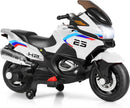 Rechargeable Kids Ride-On Motorcycle with AUX Input, Music, and Stability Wheels Magic Cars 2