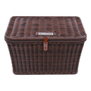 Rectangular "Wicker Basket" Topcase - Removable Liner - image 2