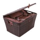 Rectangular "Wicker Basket" Topcase - Removable Liner - image 3