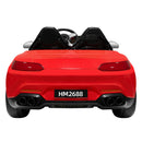 12V Red 2-Seater Ride-On Car with Power Wheels, Remote Control, Bluetooth, and LED Lights Magic Cars 11