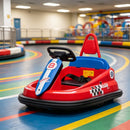 Red Electric Ride-On Bumper Car for Kids with 360° Rotation Magic Cars 3