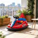 Red Electric Ride-On Bumper Car for Kids with 360° Rotation Magic Cars 6