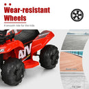 Red 6V Electric Kids ATV Ride-On Car with LED Lights and MP3 Player for Toddlers Magic Cars 10
