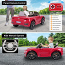 Red Bentley-Style 12V Electric Kids Ride-On Car with Remote Control and LED Lights Magic Cars 6