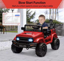 Red Off-Road Ride-On Jeep for Kids with Parental Remote Control, Ages 1-8 Magic Cars 1