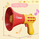 Rechargeable Kids Megaphone Toy with Voice Changer and 4 Songs for Ages 3+ Magic Cars 1