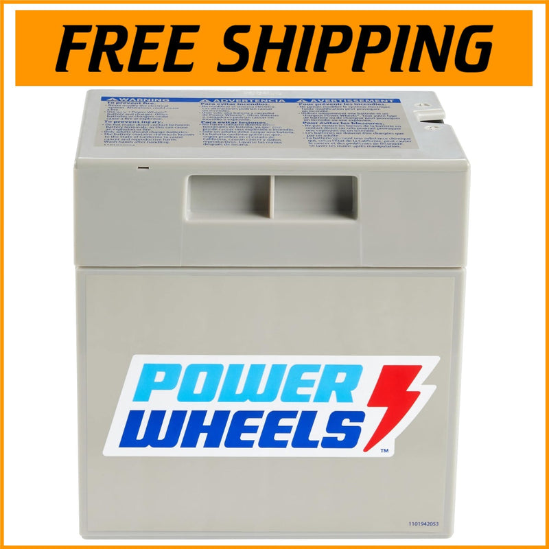 Reliable 12-Volt 12Ah Lead Acid Battery for Preschool Ride-On Vehicles Magic Cars 0