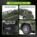 Dino-Themed Remote Control Military Truck with Oil Tanker Magic Cars 3