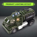 Dino-Themed Remote Control Military Truck with Oil Tanker Magic Cars 6