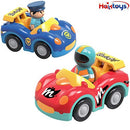 Remote Control Cartoon Police and Race RC Radio Control Cars Toy Set Magic Cars 3