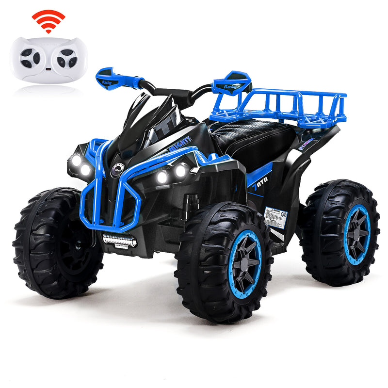 Electric Remote Control Four-Wheeler Ride-On Toy for Kids with Music, LED Lights, and USB Charging Magic Cars 13