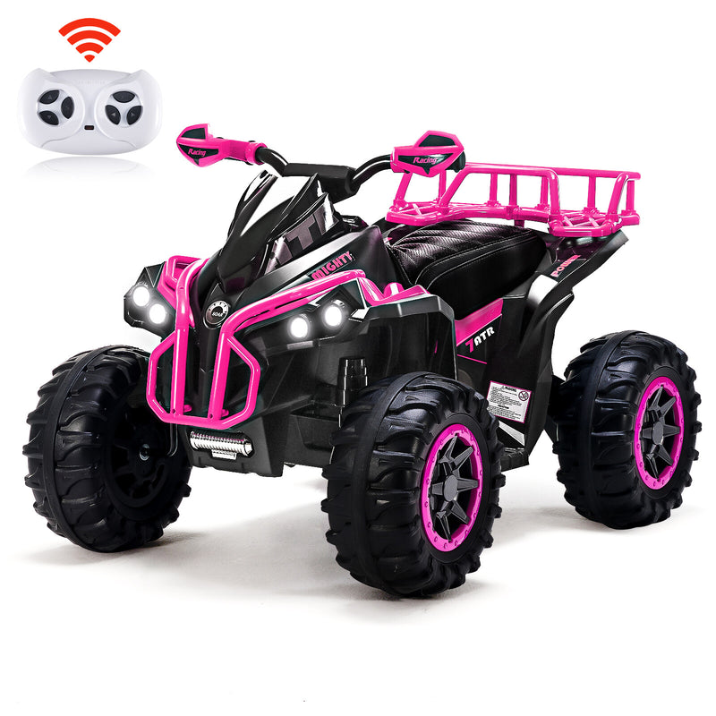 Electric Remote Control Four-Wheeler Ride-On Toy for Kids with Music, LED Lights, and USB Charging Magic Cars 15