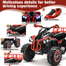 Electric Remote Control Four-Wheeler Ride-On Toy for Kids with Music, LED Lights, and USB Charging Magic Cars 6