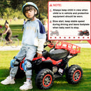 Electric Remote Control Four-Wheeler Ride-On Toy for Kids with Music, LED Lights, and USB Charging Magic Cars 7