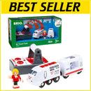 Remote Control Kids Toy Train with Light and Sound Compatible with Wooden Tracks Magic Cars Variant 0