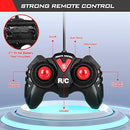 Remote Control Fire Truck Toy Set with LED Lights and Sound - 3 Small Fire Trucks Magic Cars 2